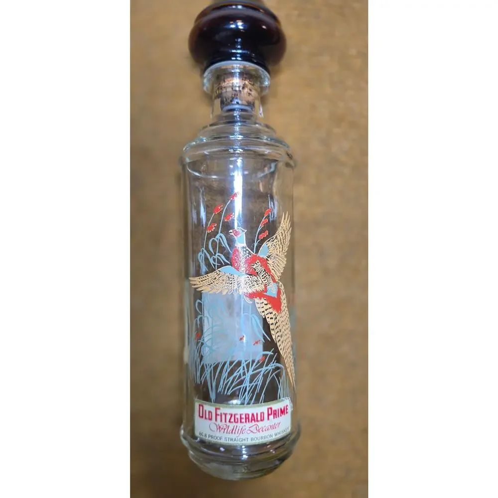 Cabin Still Sportsman Collection Glass Wildlife Decanters Phesants